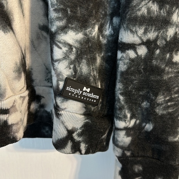 Simply Southern Cowl Neck Pullover Large - Picture 2 of 4